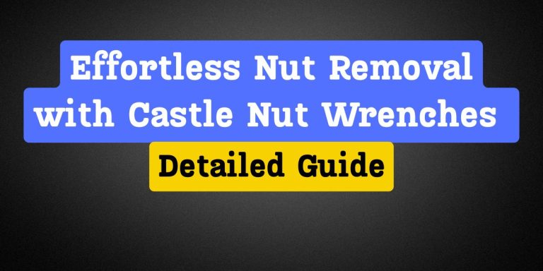 castle nut wrench
