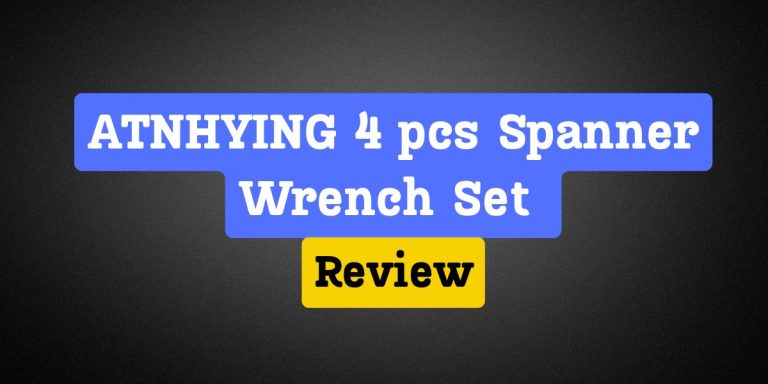 ATNHYING 4 pcs Spanner Wrench Set Review