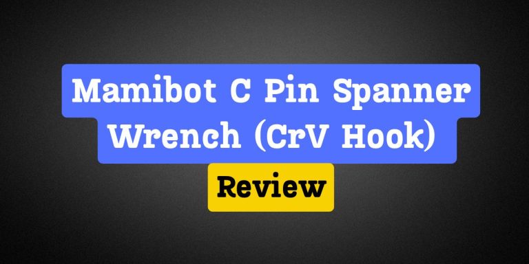 Mamibot C Pin Spanner Wrench Review